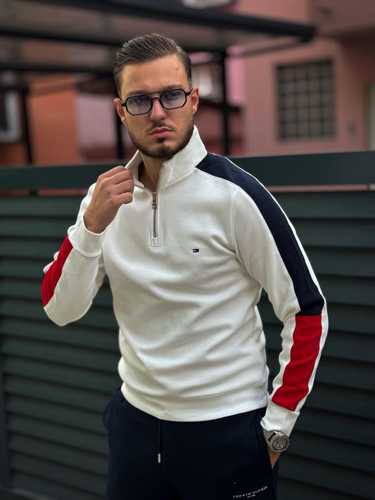 TOMMY HILFIGER ZIP-DUKSERICA
