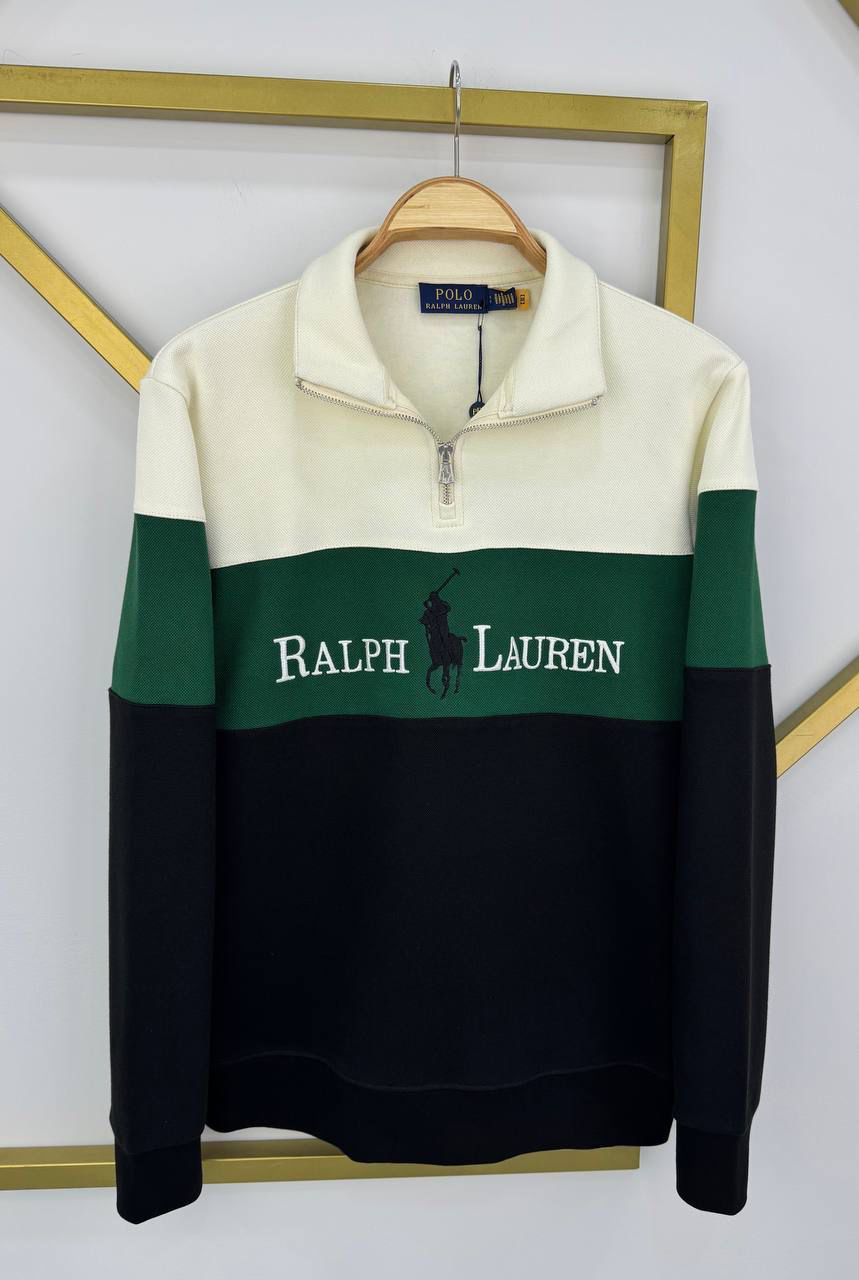 RALPH LAUREN ZIP-DUKSERICA